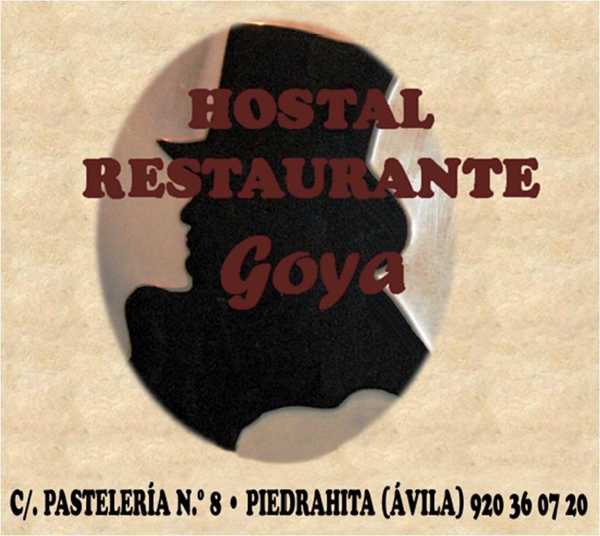 Hostal Restaurante Goya Piedrahita  Zewnętrze zdjęcie